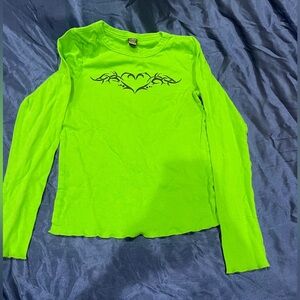 wild and fable green shirt